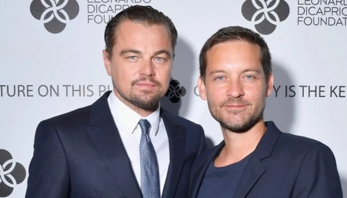 Photo: Leonardo DiCaprio, Tobey Maguire in tricky romantic waters: Source