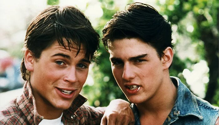 The careers of Rob Lowe and Tom Cruise began after a joint film