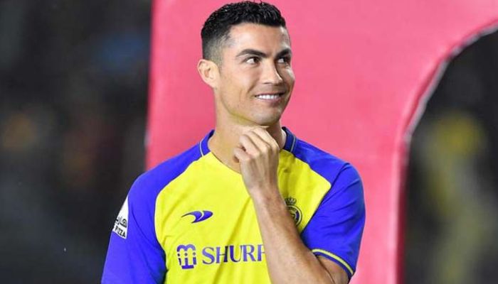 Cristiano Ronaldo during a Saudi Super Cup match wearing the jersey of Al Nassr football club. — AFP/File