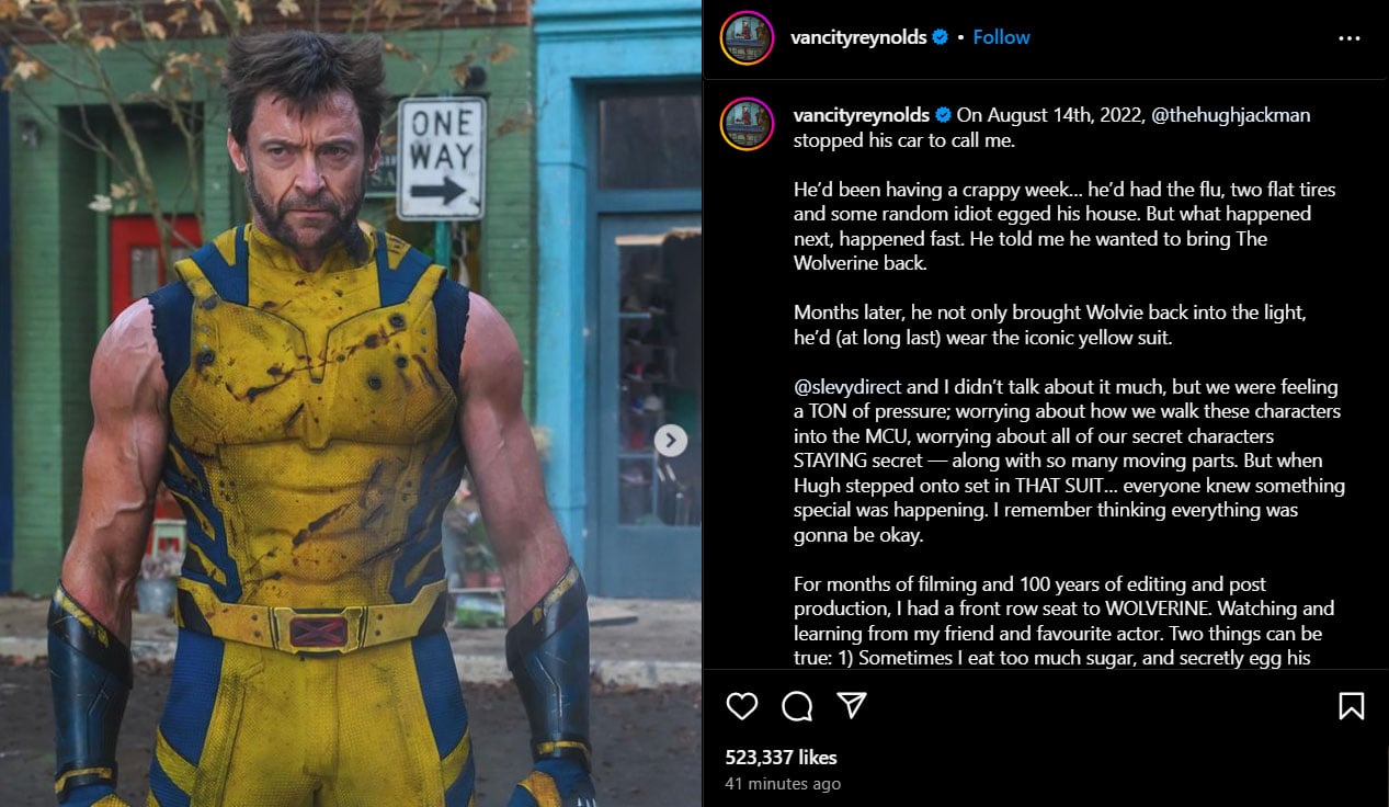 Ryan Reynolds answers key Deadpool & Wolverine question