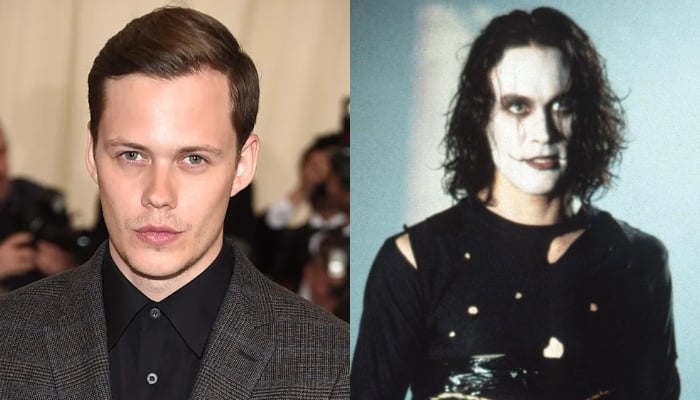 Bill Skarsgard has taken on Brandon Lee’s iconic role of Eric Draven in the The Crow