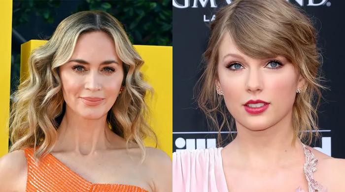 Emily Blunt 'casually swaps' bracelets amid Taylor Swift's Wembley concert