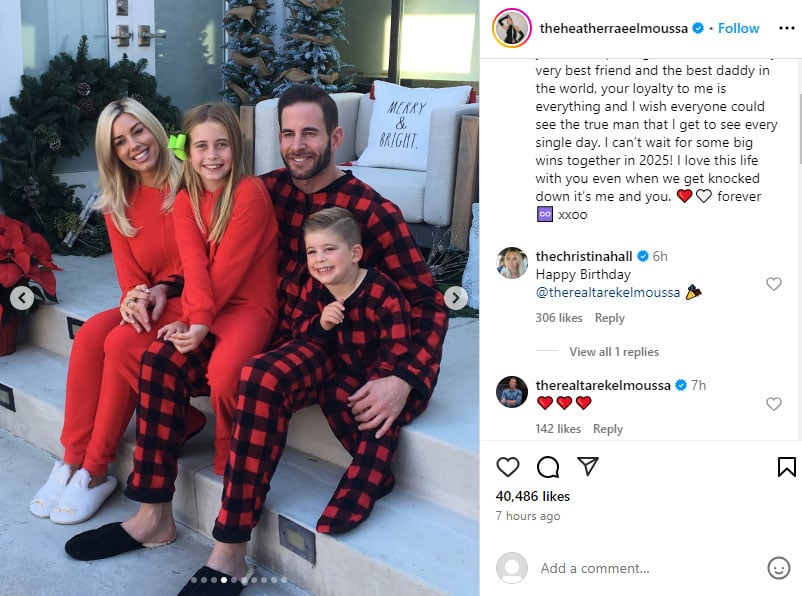 Christina Hall sends birthday greetings to her ex Tarek El Moussa