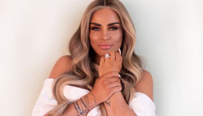 Katie Price proudly shows off surgery results on family day out