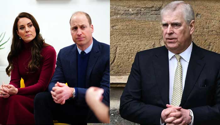 Prince William reacts to Prince Andrews behavior towards Kate Middleton