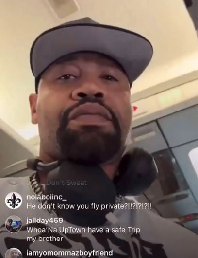 Rapper Juvenile fumes as airline asks him to leave first class