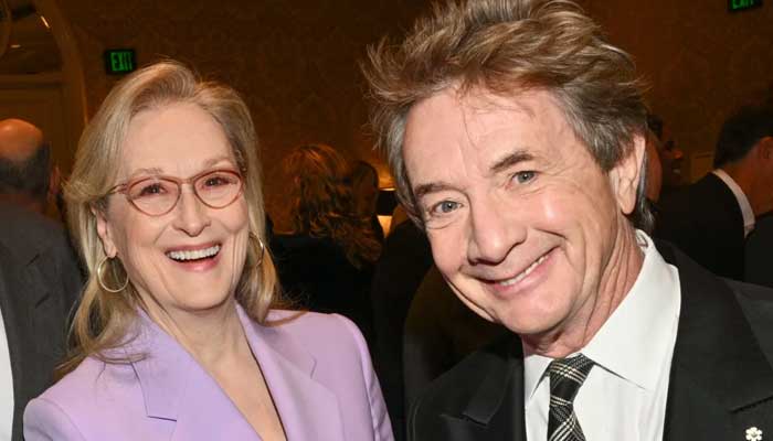 Meryl Streep, Martin Short pose together at OMITB premiere after denying affair rumors