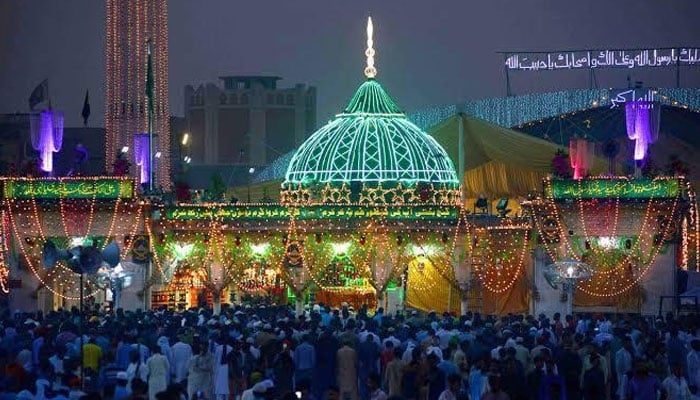 The picture shows the Data Darbar Shrine in this undated photo. — Facebook/@Hazart Ali Hajwari Ganj Baksh (DATA DARBAR)