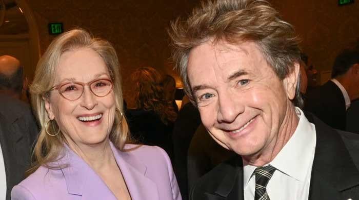 Meryl Streep, Martin Short pose together at 'OMITB' premiere after denying affair rumors