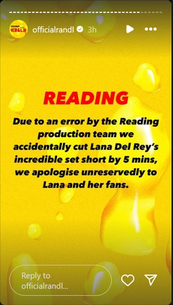 Lana Del Rey receives ‘apology as her show suffers multiple turmoils