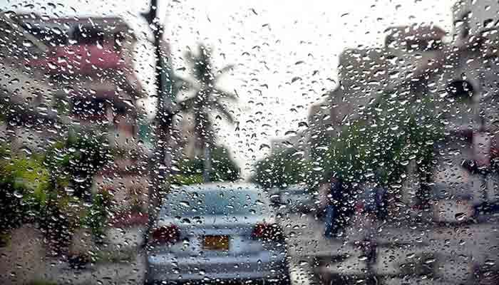 A representational image showing rain drops on a vehicles wind screen. — APP/File