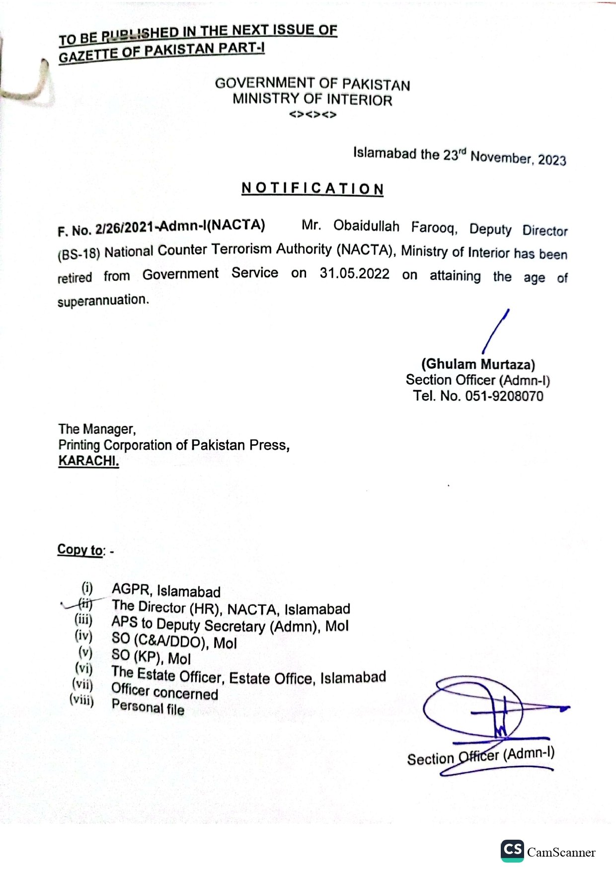 Fact-check: NACTA, interior ministry deny issuing terrorism alerts against PTI student leaders