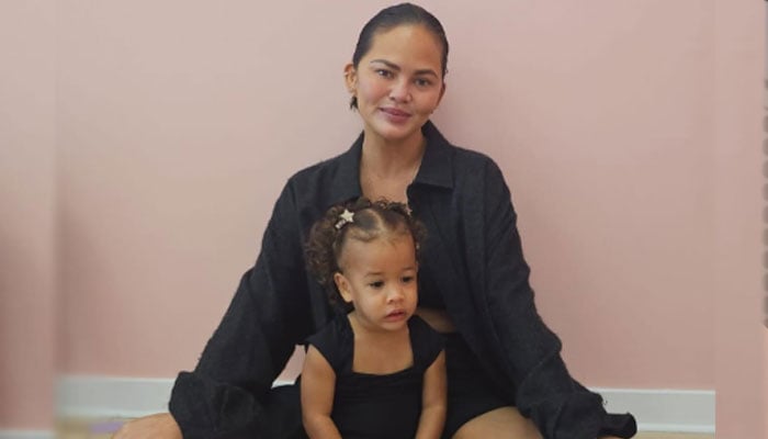 Chrissy Teigen shares adorable photos of daughter Esti: ‘Too shy to dance’