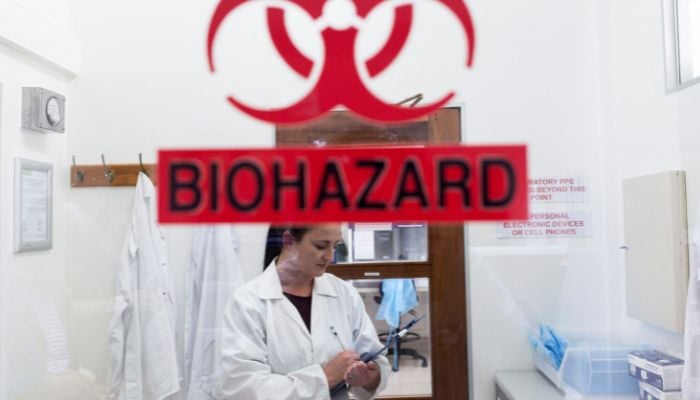 Dr Jacqueline Weyer stands inside a general diagnostic laboratory at the The National Institute For Communicable Diseases Of South Africa (NICD), which plays a role in the countrys response efforts to Mpox, in Johannesburg, South Africa, August 22, 2024. — Reuters