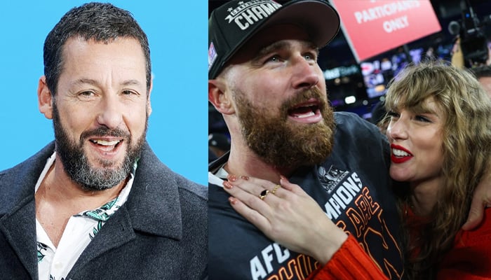 Adam Sandler expresses Taylor Swift, Travis Kelce look good together