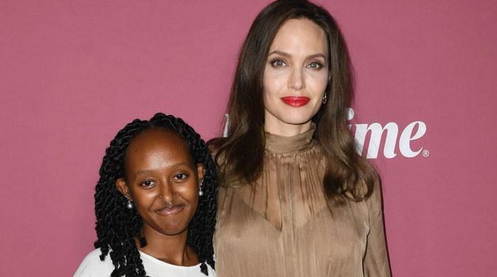 Angelina Jolie reacts to her daughter Zahara’s viral dance moves