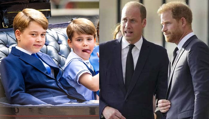 Prince George, Prince Louis set example for estranged William, Harry