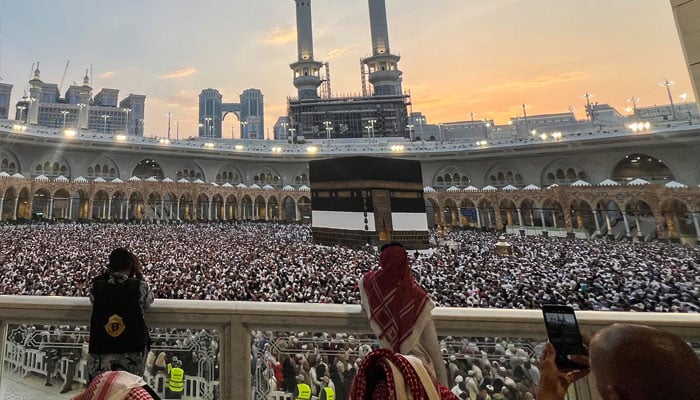 Muslim pilgrims circle the Kaaba as they perform Tawaf at the Grand Mosque, during the annual Hajj pilgrimage, in Makkah, Saudi Arabia, June 18, 2024. — Reuters