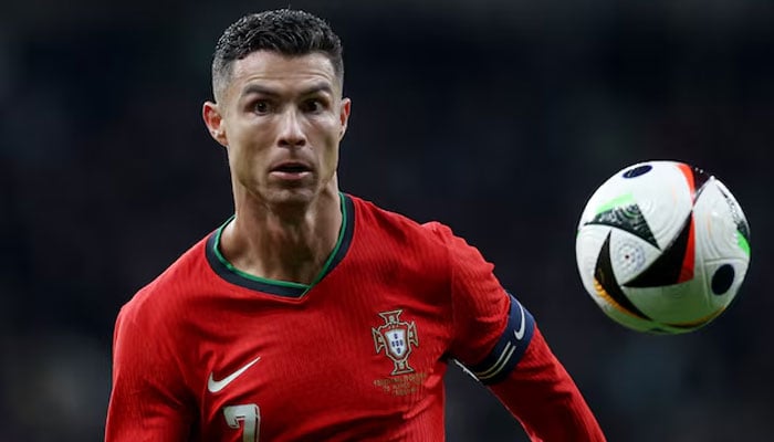 Portugals Cristiano Ronaldo reacts during UEFA Nations League match against Spain at Estadio Municipal de Braga in Braga, Portugal on September 27, 2022. — Reuters