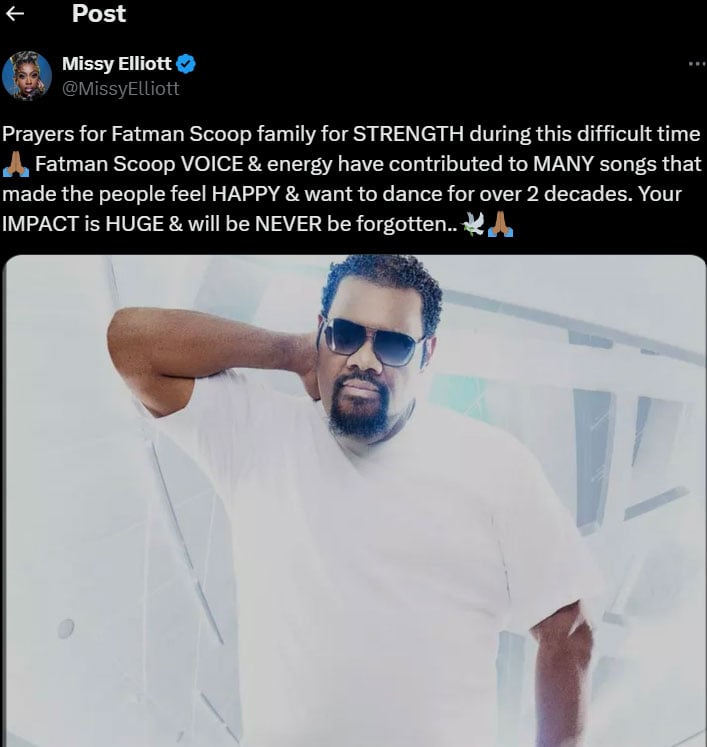 Fatman Scoop tributes pour in after his sudden death