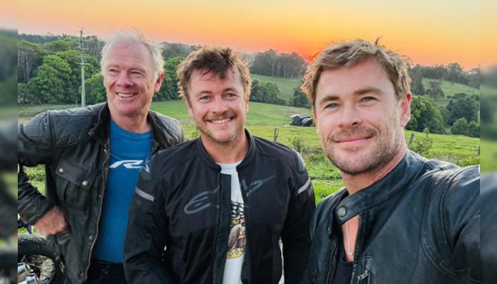 Chris Hemsworth marks Australian Father’s Day in style