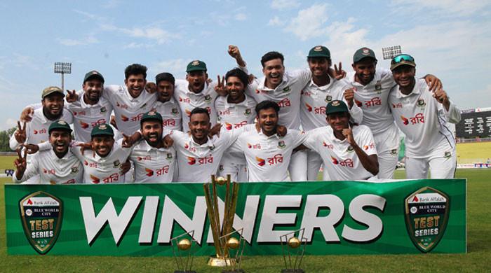 History made as Bangladesh whitewash Pakistan in Test series D Trends