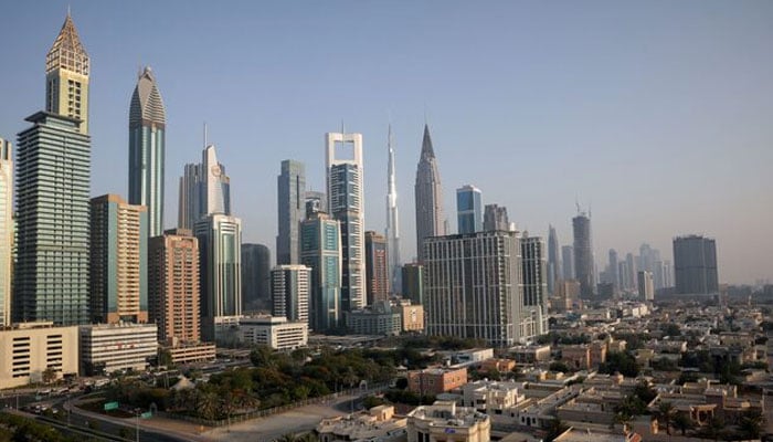 A general view of the Burj Khalifa and the downtown skyline in Dubai, United Arab Emirates, June 12, 2021. — Reuters