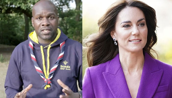 Dwayne Fields reacts to Kate Middletons personal message