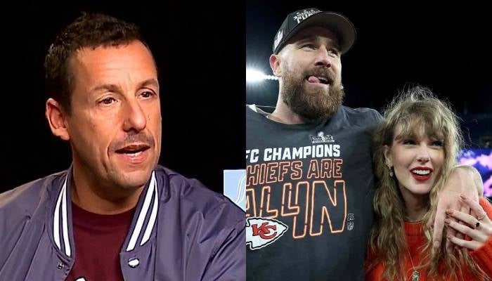 Photo: Adam Sandler leveraging Travis Kelce, Taylor Swift relationship: Source