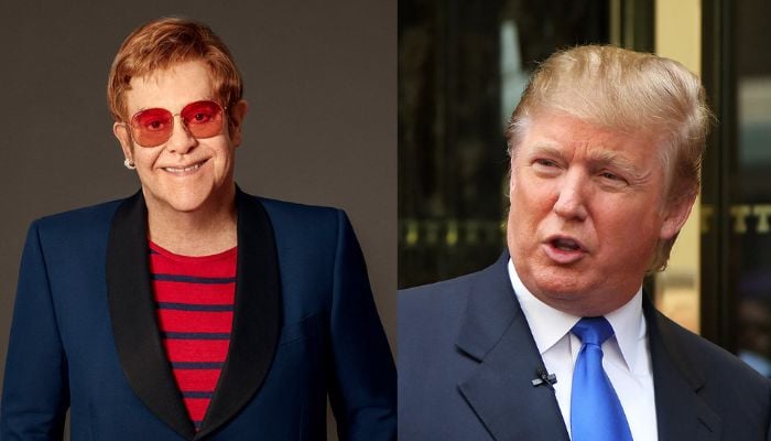 Elton John praises Donald Trumps lyrics, avoids political stance