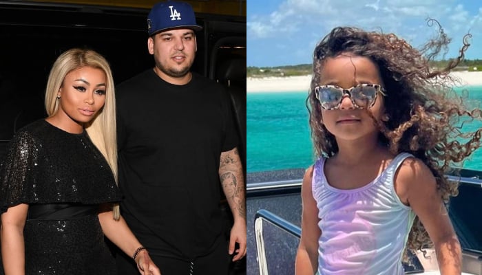 Rob Kardashian reacts to his 7-year-old daughters Instagram debut