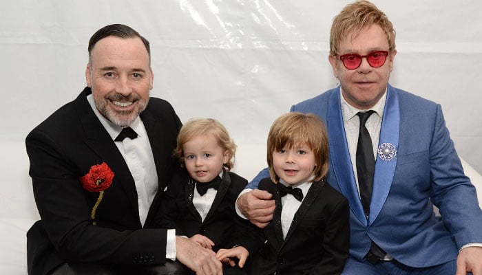 Elton John shares sons Zachary, 13, and Elijah, 11, with husband David Furnish