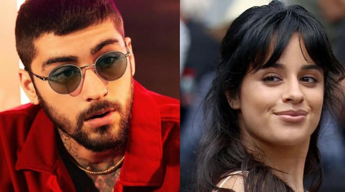 Zayn Malik, Camila Cabello twin in black during NYFW hangout