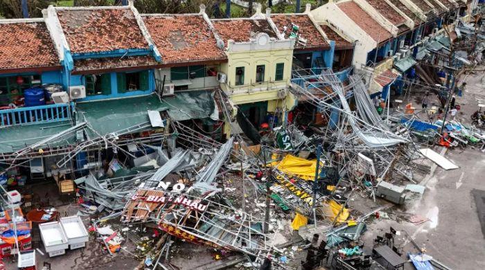 Dozens dead after Yagi hammers Vietnam, causing floods, landslides