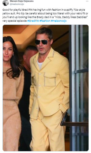 Brad Pitt steps out in style with girlfriend Ines amid divorce battle