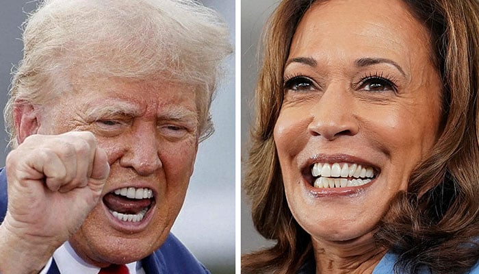 Republican presidential nominee Donald Trump and US Vice President and Democratic presidential candidate Kamala Harris are seen in a combination of file photographs. — Reuters