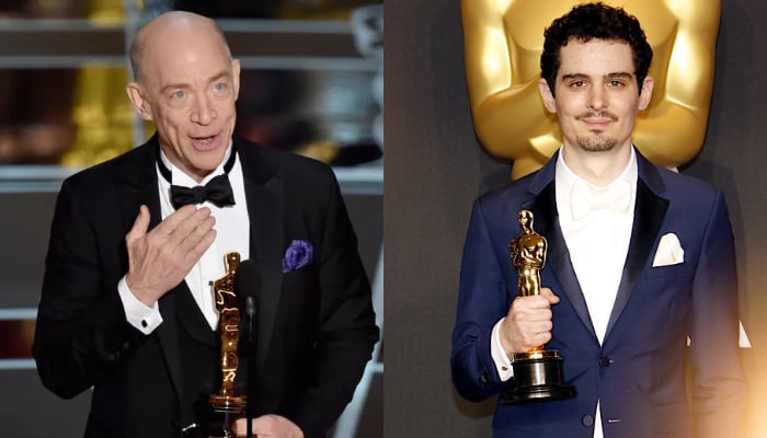 J.K Simmons starred in Damien Chazelle’s celebrated movie Whiplash in 2014