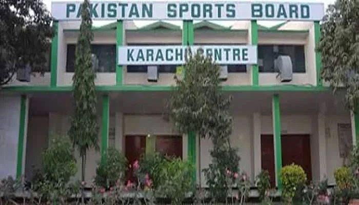 The Pakistan Sports Board Karachi Centre building. — APP/File