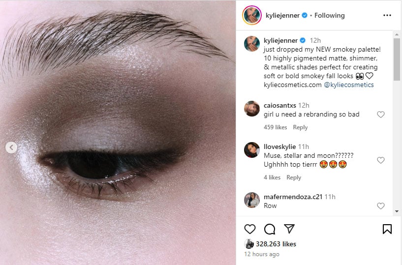 Kylie Jenner recently dropped something new to her cosmetic brand ‘Kylie Cosmetics’