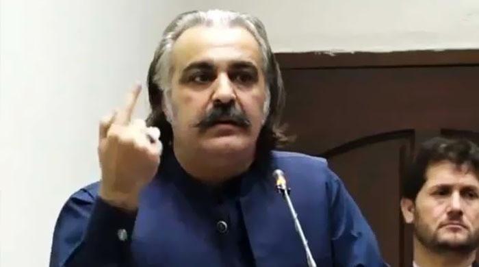 'Rebel' Gandapur vows to support Imran Khan in first speech after 're-emergence'