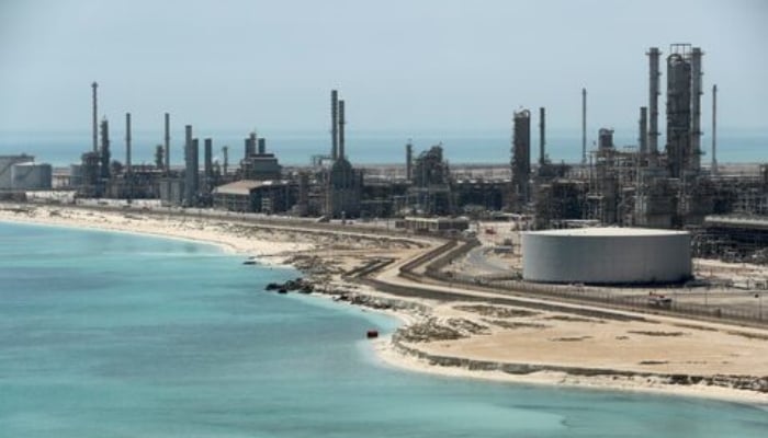 General view of an oil refinery and oil terminal in Saudi Arabia on May 21, 2018. —Reuters