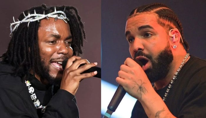 Drake reacts to Kendrick Lamar heading Super Bowl sans words