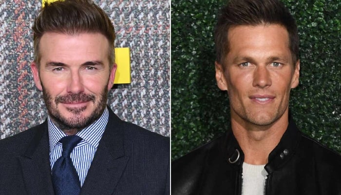 Photo: David, Victoria Beckham impressed by Tom Brady: Report