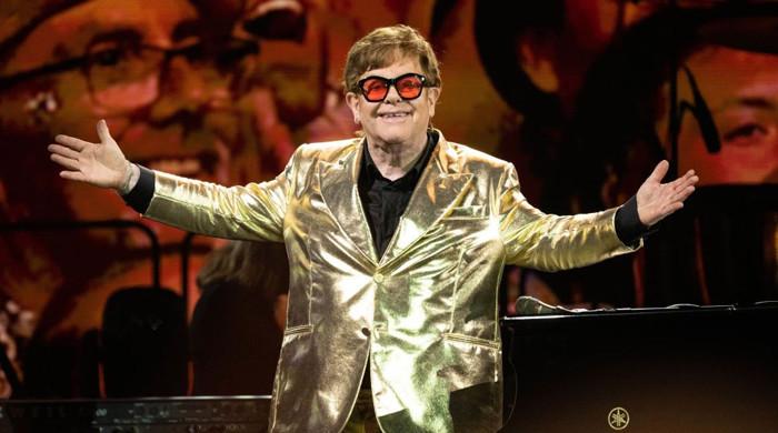 Elton John saves latest album from going ‘up in the air’