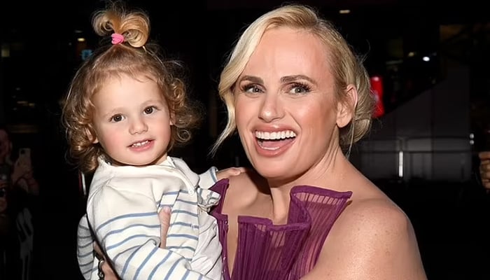 Rebel Wilson gets support from her young daughter at the premiere of The Deb