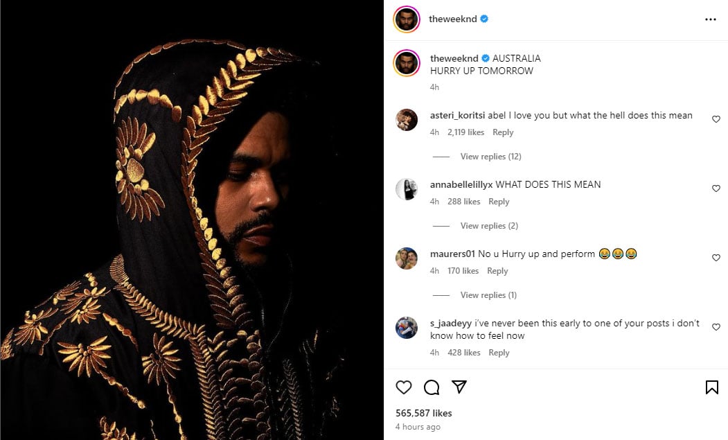 Fans are uncovering possible meaning behind The Weeknds cryptic message