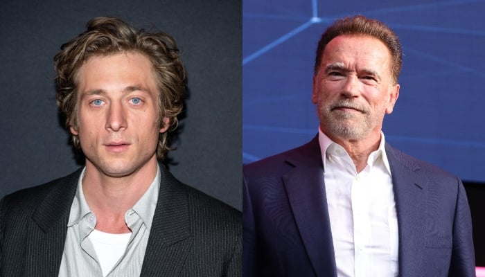 Photo: Jeremy Allen White following in Arnold Schwarzenegger’s footsteps: Source