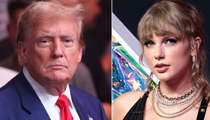 Donald Trump reacts to Taylor Swift support for rival