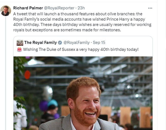 King Charles, Prince William, Kate Middleton birthday wishes to Harry spark reactions