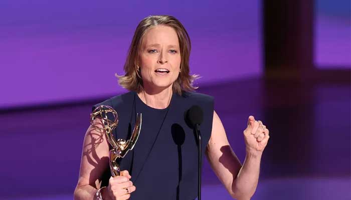 Jodie Foster wins first-ever Emmy for gripping True Detective role